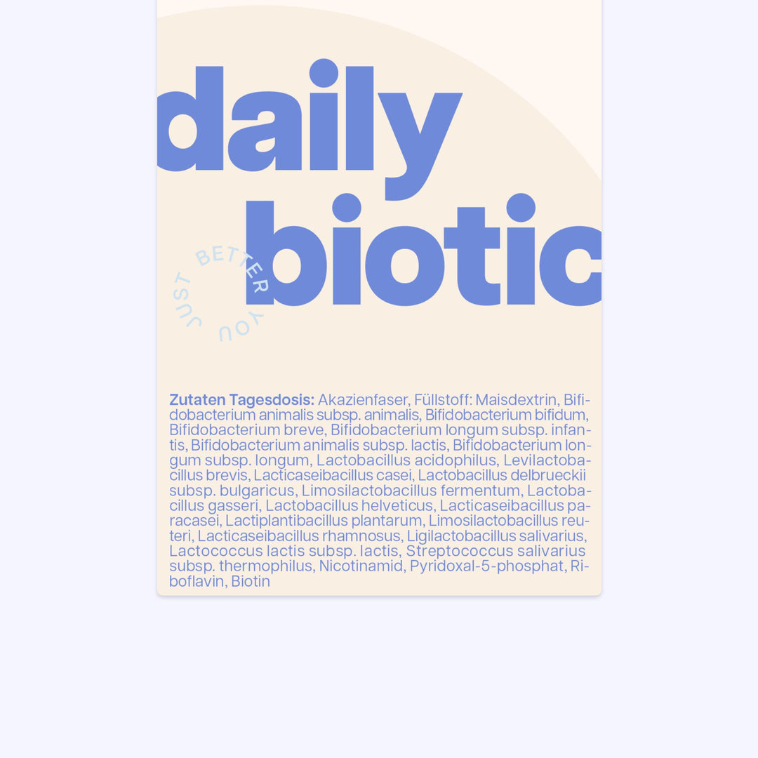 daily biotic - Die tägliche Wohlfühlroutine für deinen Darm