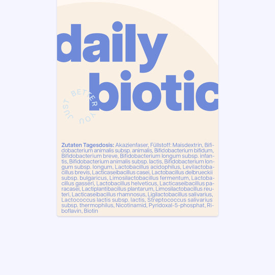 daily biotic - Die tägliche Wohlfühlroutine für deinen Darm